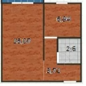 Продам 1-комнатную квартиру в Полоцке