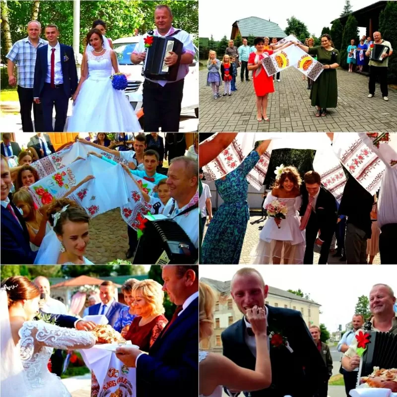 Ведущий тамада на свадьбу юбилей в Полоцке Новополоцке. Дискотека баян 6